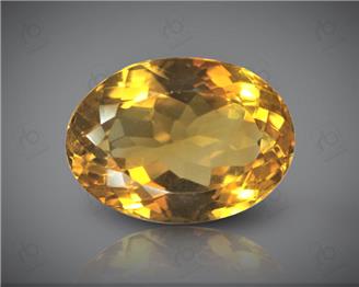 Yellow Citrine Natural Certified  10.27CTS-8466